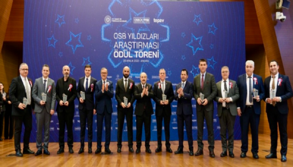 OĞUZ HOLDİNG RANKS IN 5 DIFFERENT CATEGORIES OF OSB AWARDS!