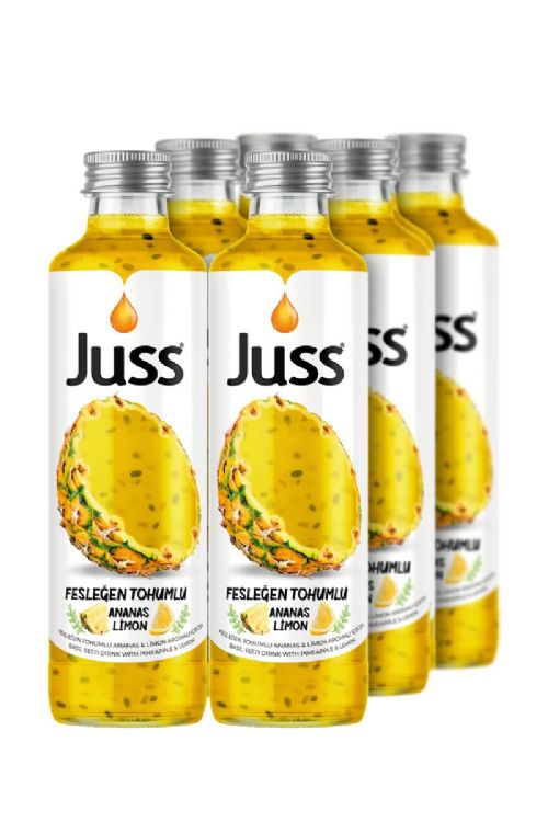 Ananas & Limon Aromalı Fesleğen Tohumlu İçecek 
