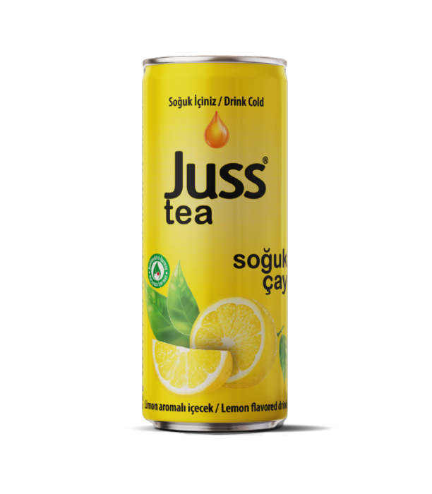 JUSS TEA LİMON AROMALI İÇECEK 330 ML 1