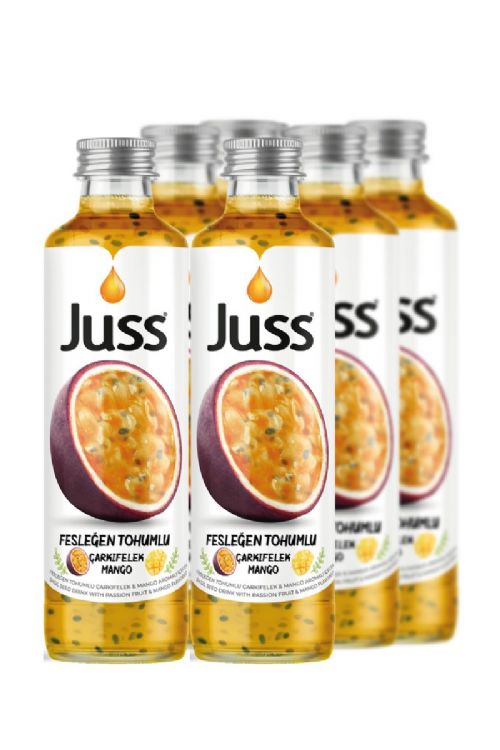 Çarkıfelek & Mango Aromalı Fesleğen Tohumlu İçecek 