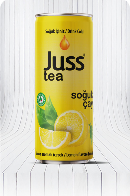 JUSS TEA LİMON AROMALI İÇECEK 330 ML 